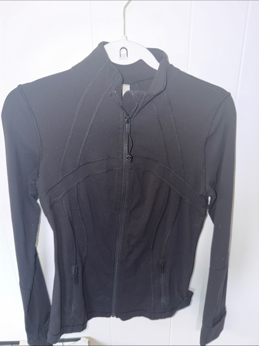 lululemon athletica Black Full-Zip Athletic Define Jacket